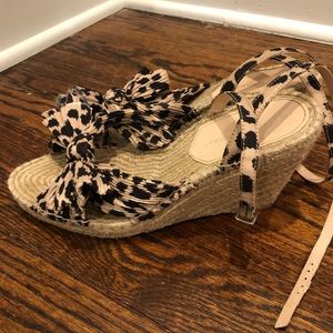 Loeffler Randall wedge size 9